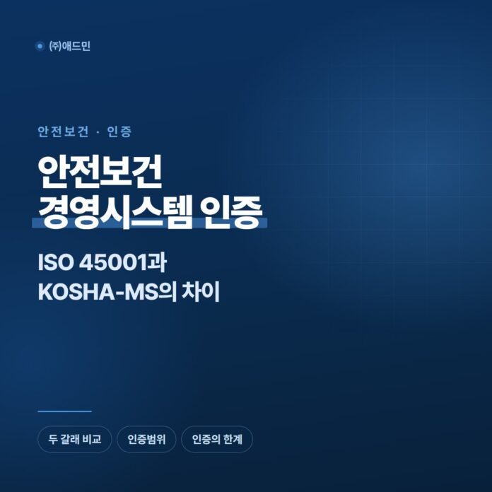 안전보건경영시스템 인증